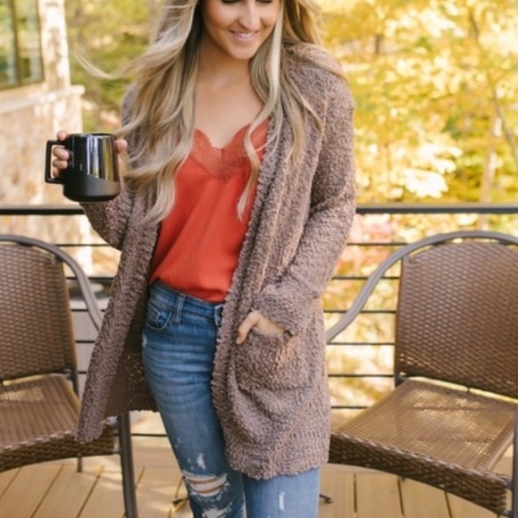 SwankStyles Sweaters - SALE❣️Coffee Oversized Soft Cardigan